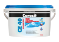 Ceresit СЕ 40 Aquastatic. Эластичная водоотталкивающая затирка для швов